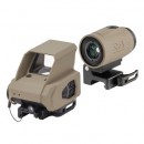 Meprolight Tru-Vision and MMX3 Magnifier TAN